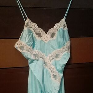 VAVOOM! Super Sexy Vintage Stunning & Gorgeous Small Long Lingerie Gown